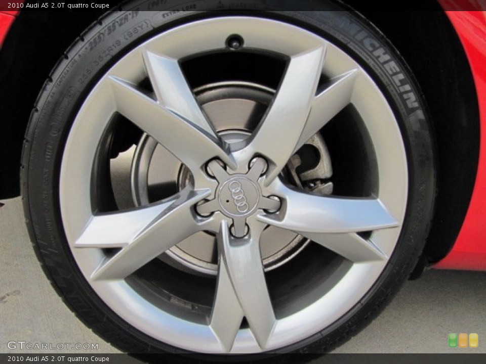 2010 Audi A5 2.0T quattro Coupe Wheel and Tire Photo #69612256