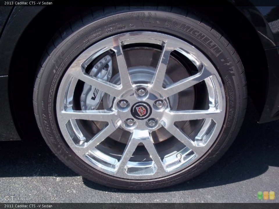 2013 Cadillac CTS -V Sedan Wheel and Tire Photo #69613954