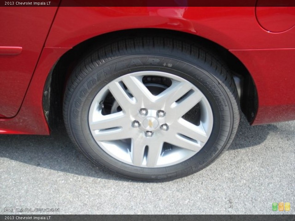 2013 Chevrolet Impala LT Wheel and Tire Photo #69624250