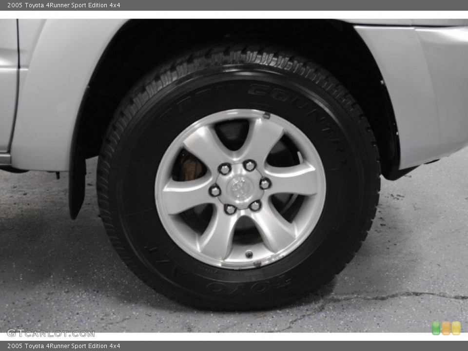 2005 Toyota 4Runner Sport Edition 4x4 Wheel and Tire Photo #69624364