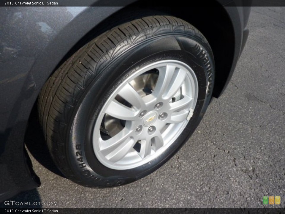 2013 Chevrolet Sonic LT Sedan Wheel and Tire Photo #69624448