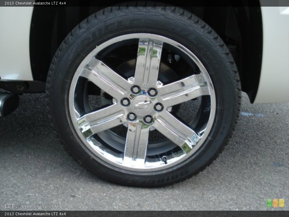 2013 Chevrolet Avalanche LTZ 4x4 Wheel and Tire Photo #69624781