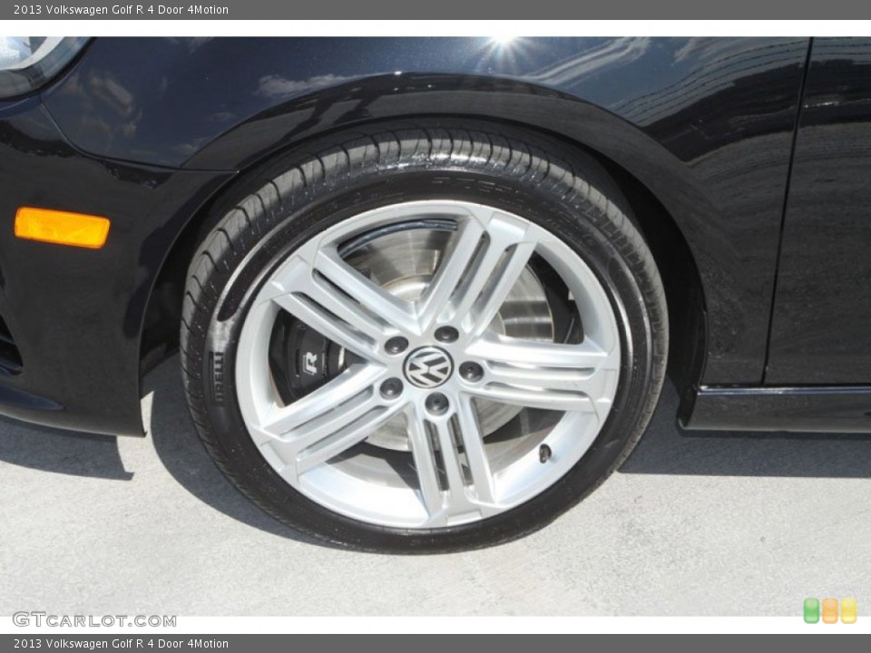 2013 Volkswagen Golf R 4 Door 4Motion Wheel and Tire Photo #69625936