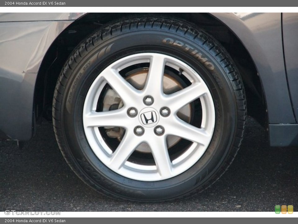 2004 Honda Accord EX V6 Sedan Wheel and Tire Photo #69626242