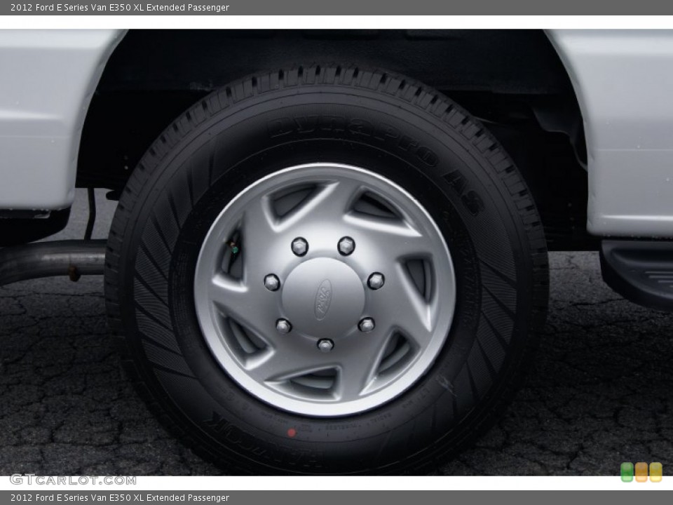 2012 Ford E Series Van E350 XL Extended Passenger Wheel and Tire Photo #69629518