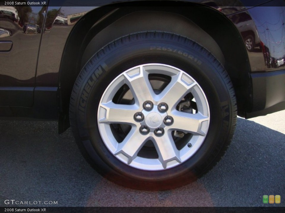 2008 Saturn Outlook XR Wheel and Tire Photo #69630310