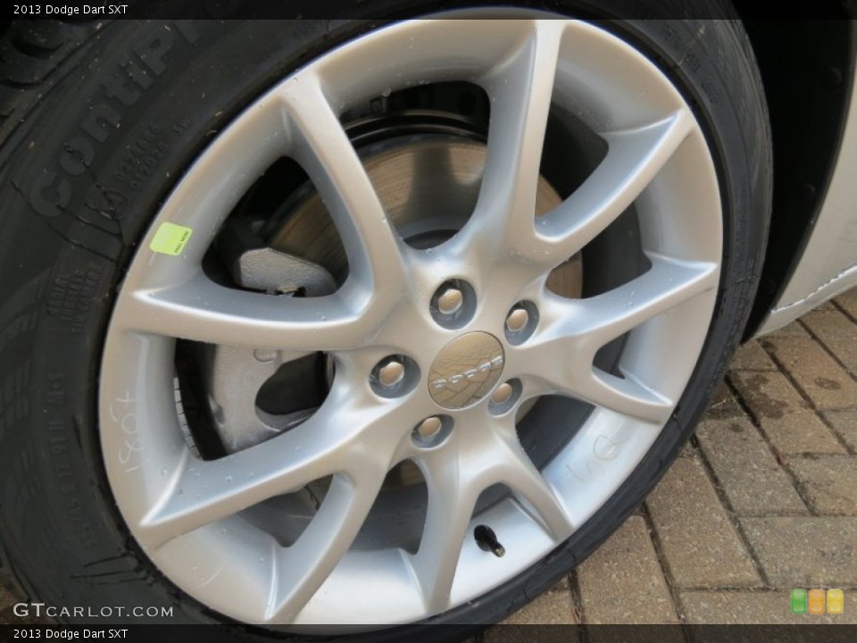 2013 Dodge Dart SXT Wheel and Tire Photo #69632023