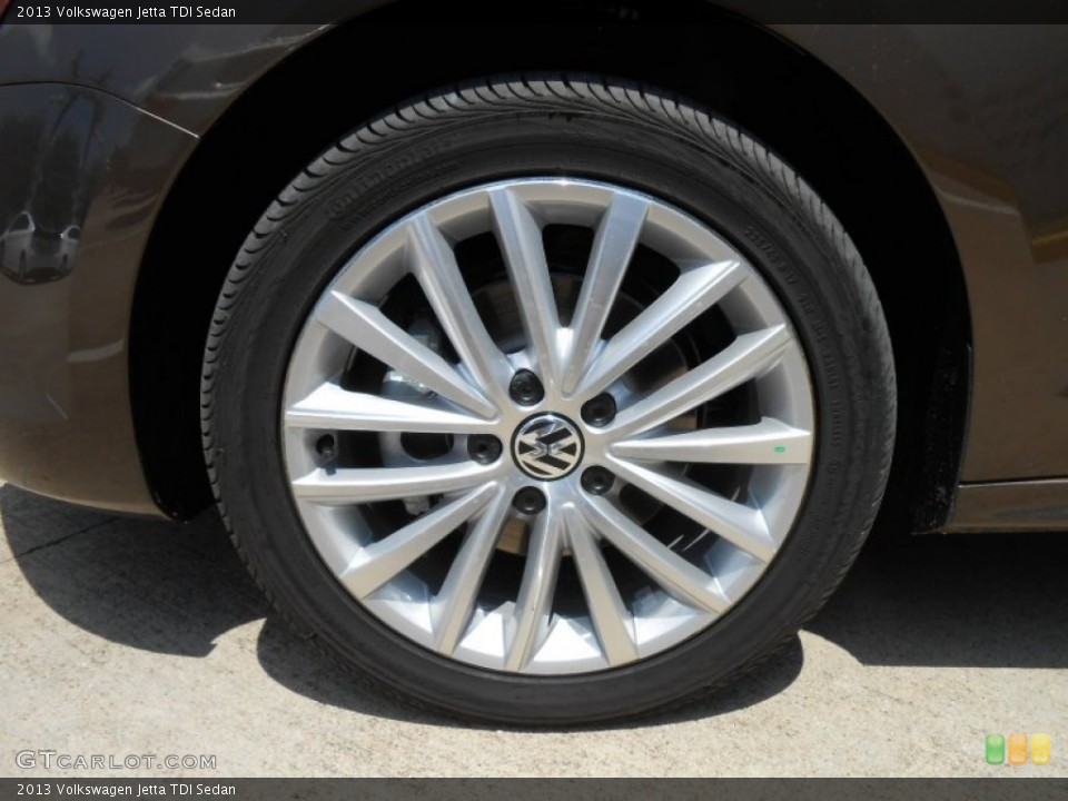 2013 Volkswagen Jetta TDI Sedan Wheel and Tire Photo #69641407
