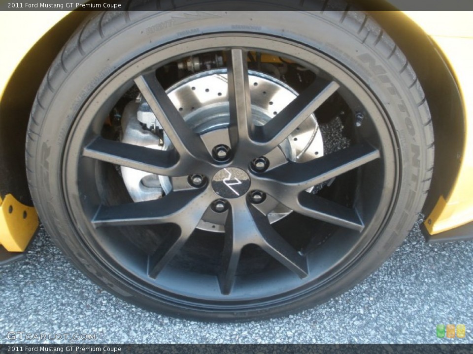 2011 Ford Mustang Custom Wheel and Tire Photo #69641785