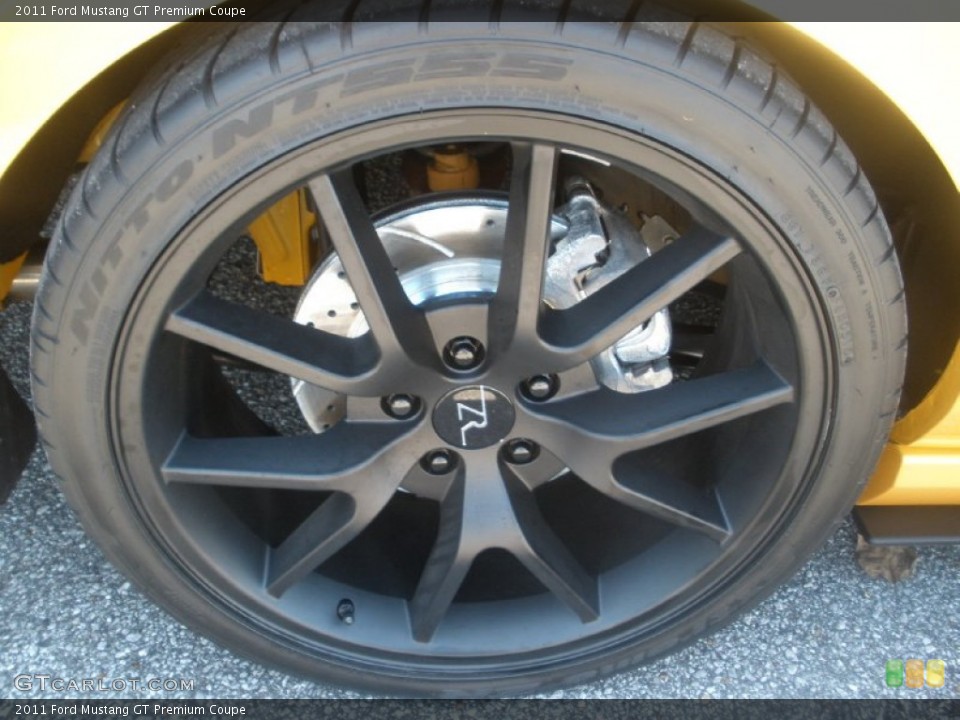 2011 Ford Mustang Custom Wheel and Tire Photo #69641848