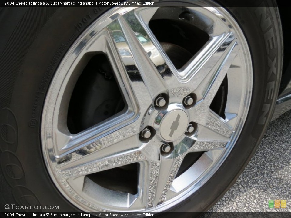 2004 Chevrolet Impala SS Supercharged Indianapolis Motor Speedway Limited Edition Wheel and Tire Photo #69644479