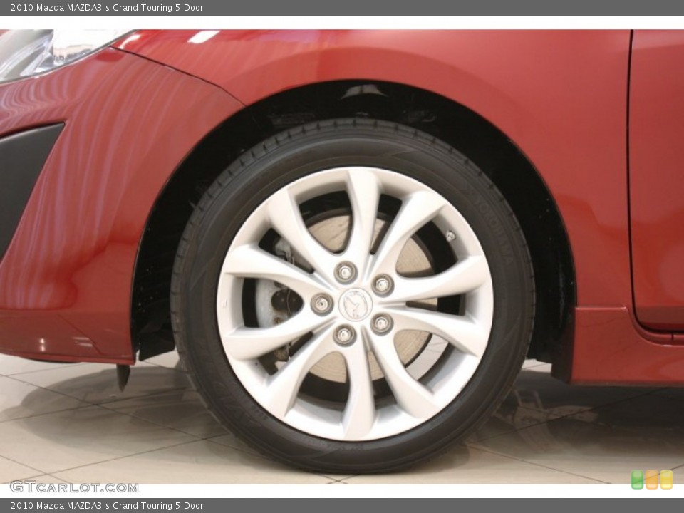 2010 Mazda MAZDA3 s Grand Touring 5 Door Wheel and Tire Photo #69645385