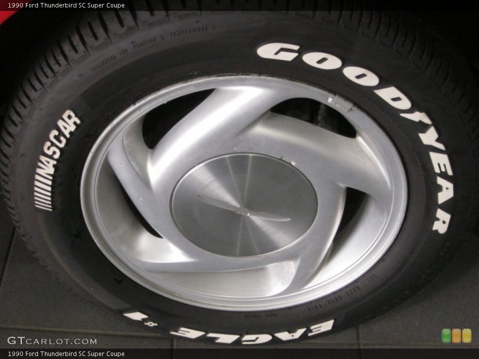1990 Ford Thunderbird SC Super Coupe Wheel and Tire Photo #69653239