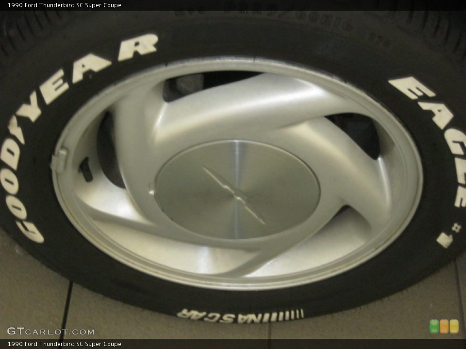 1990 Ford Thunderbird SC Super Coupe Wheel and Tire Photo #69653287