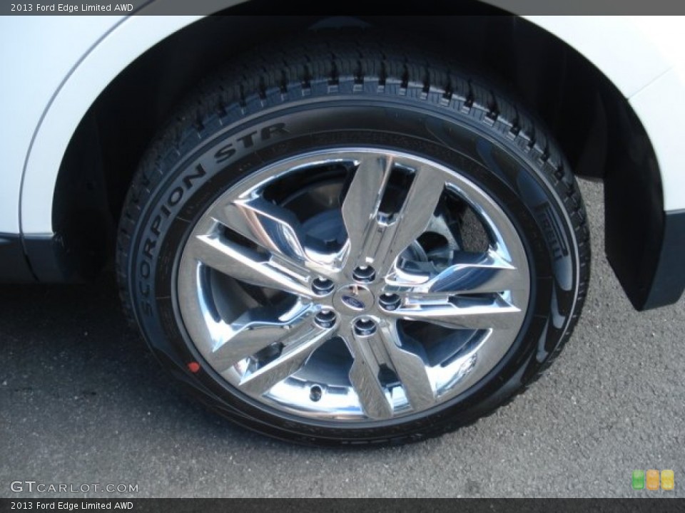 2013 Ford Edge Limited AWD Wheel and Tire Photo #69655999