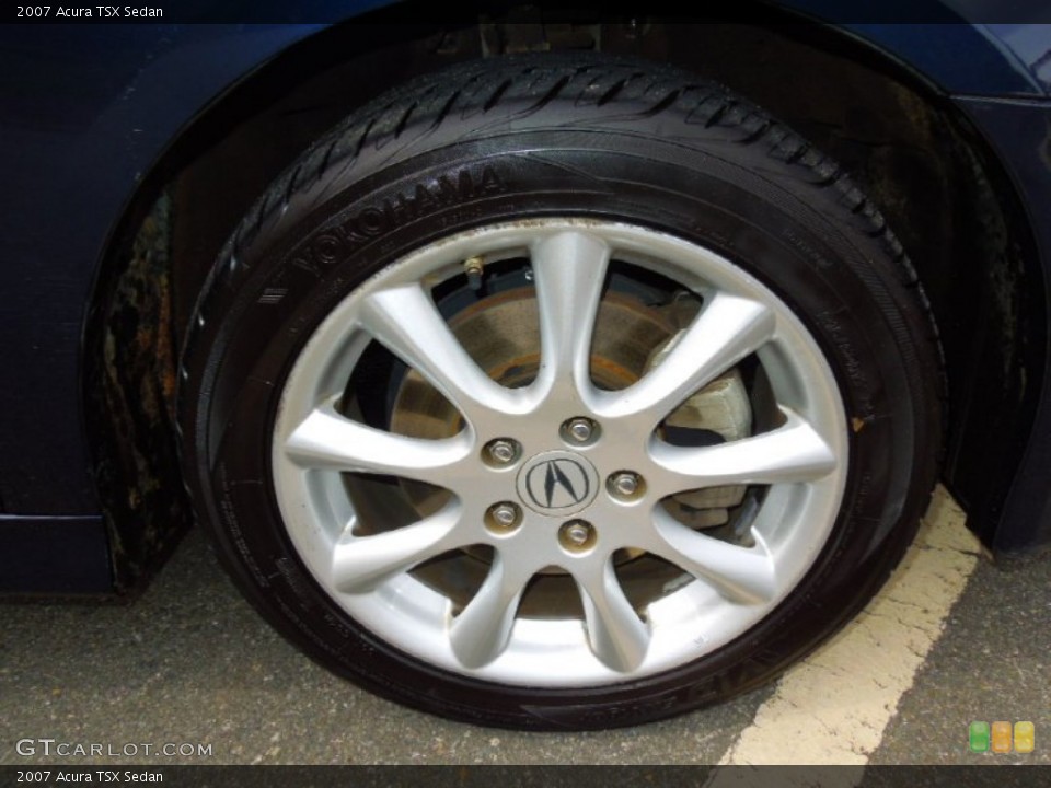 2007 Acura TSX Sedan Wheel and Tire Photo #69656212