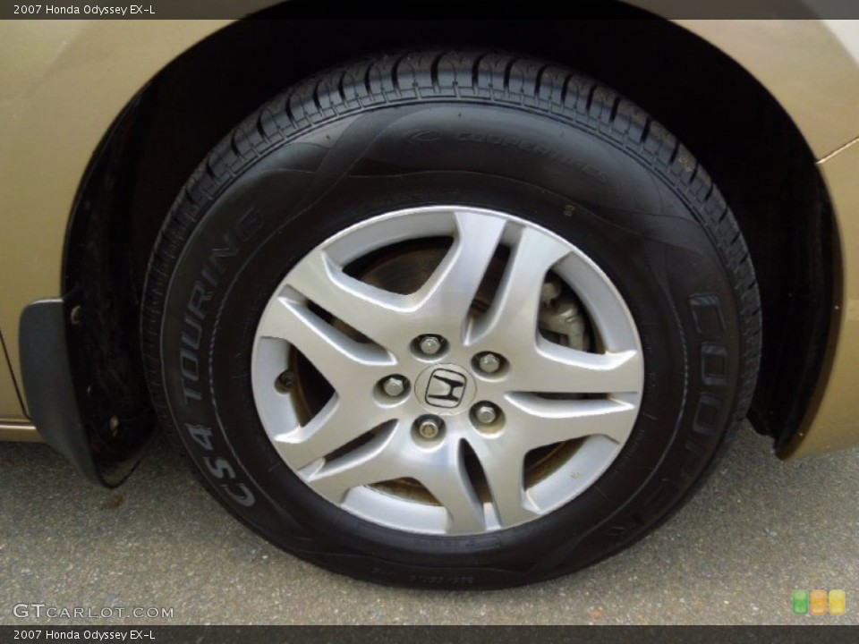 2007 Honda Odyssey EX-L Wheel and Tire Photo #69656611
