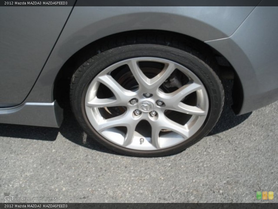 2012 Mazda MAZDA3 MAZDASPEED3 Wheel and Tire Photo #69658578