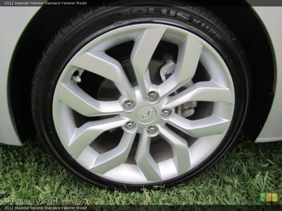 2012 Hyundai Veloster  Wheel and Tire Photo #69658808