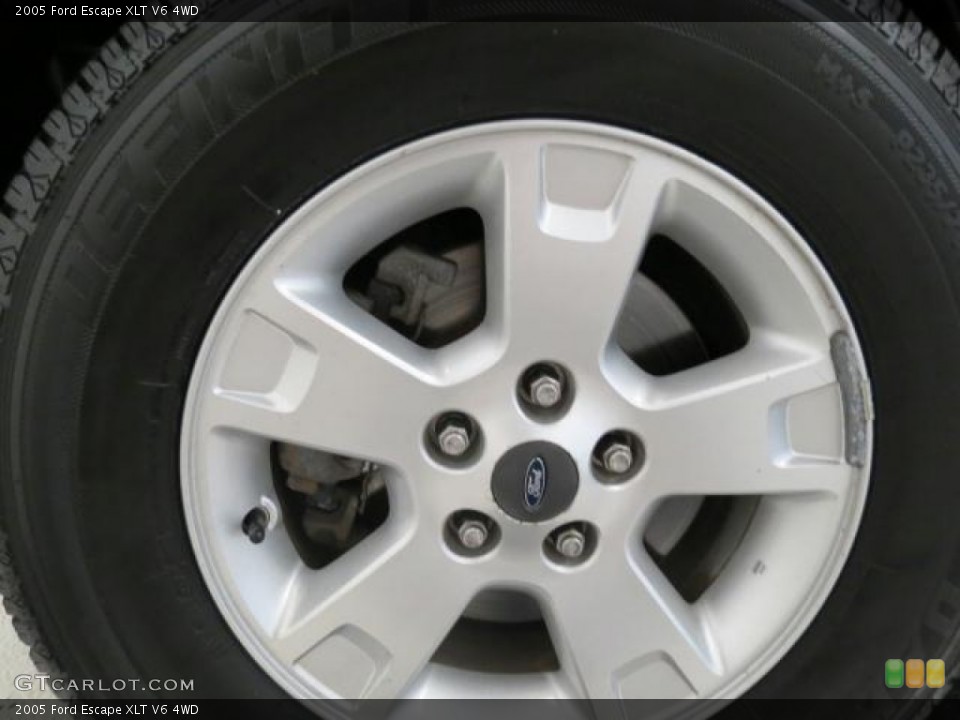2005 Ford Escape XLT V6 4WD Wheel and Tire Photo #69662418