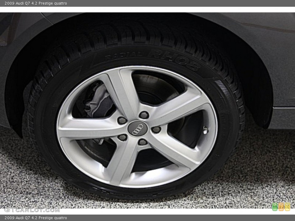 2009 Audi Q7 4.2 Prestige quattro Wheel and Tire Photo #69665010