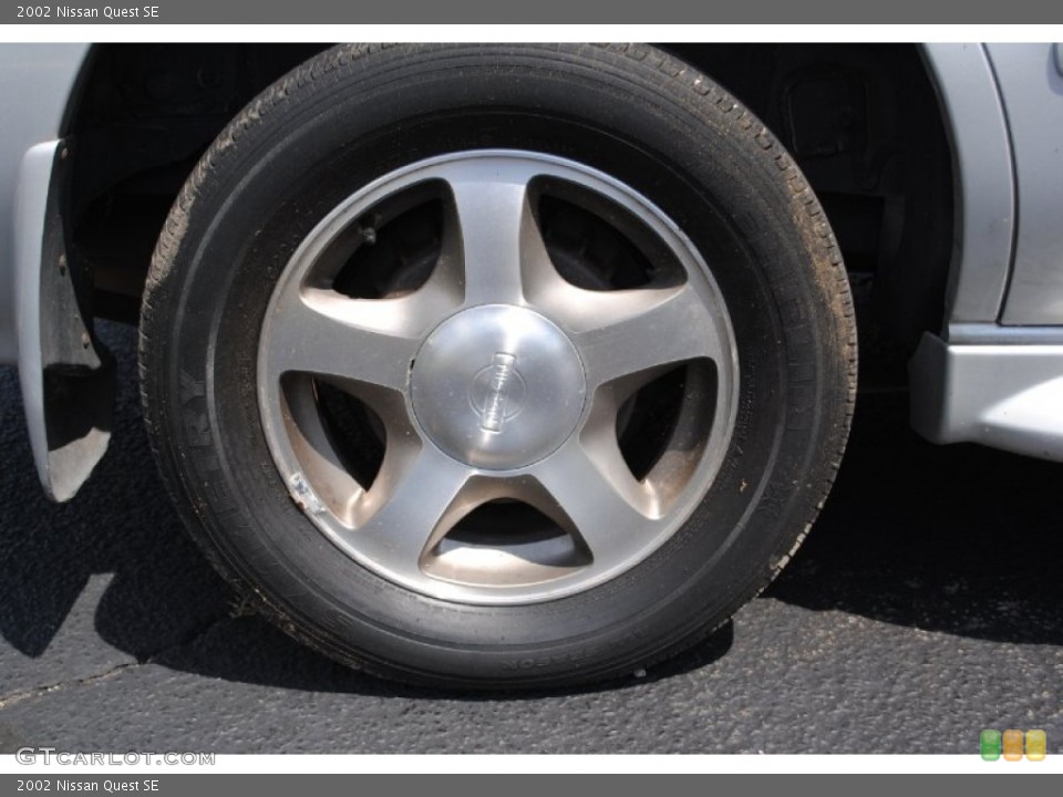 2002 Nissan Quest SE Wheel and Tire Photo #69665397