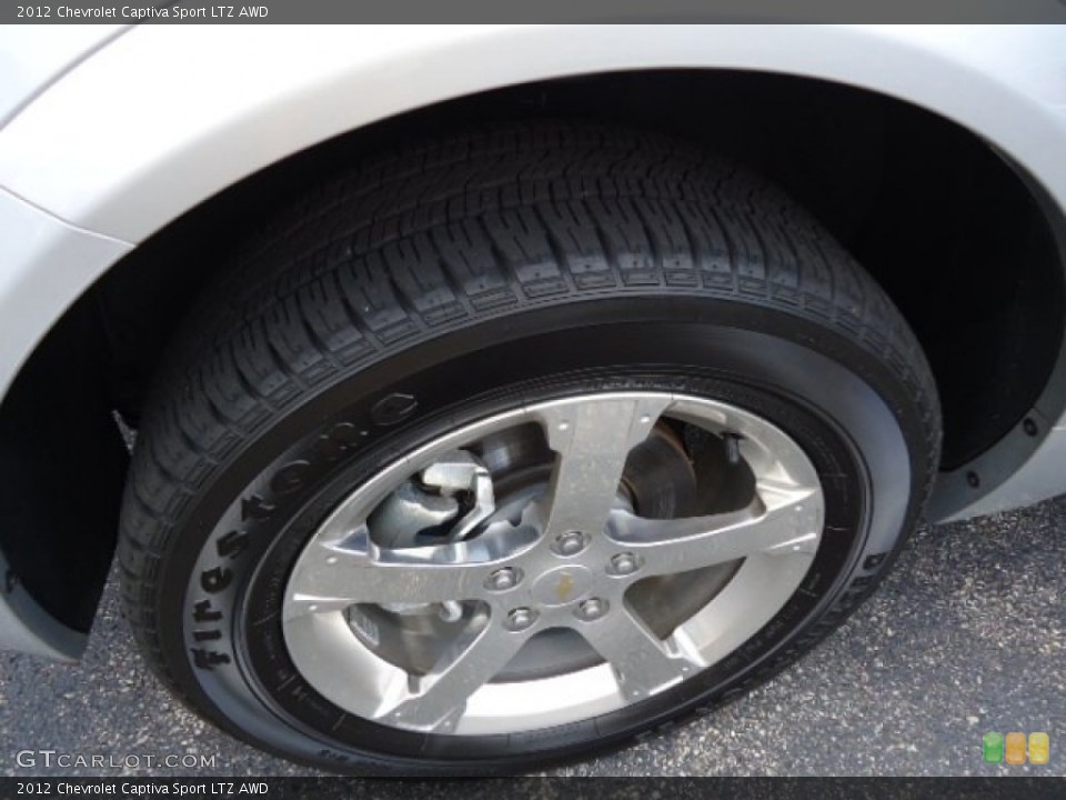 2012 Chevrolet Captiva Sport LTZ AWD Wheel and Tire Photo #69666507