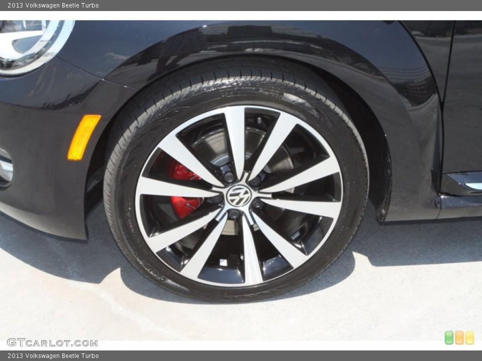 2013 Volkswagen Beetle Turbo Wheel and Tire Photo #69667839