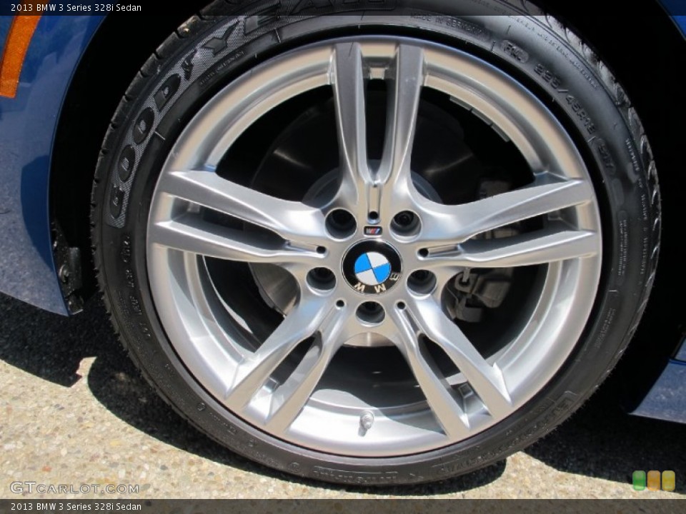 2013 BMW 3 Series 328i Sedan Wheel and Tire Photo #69673095