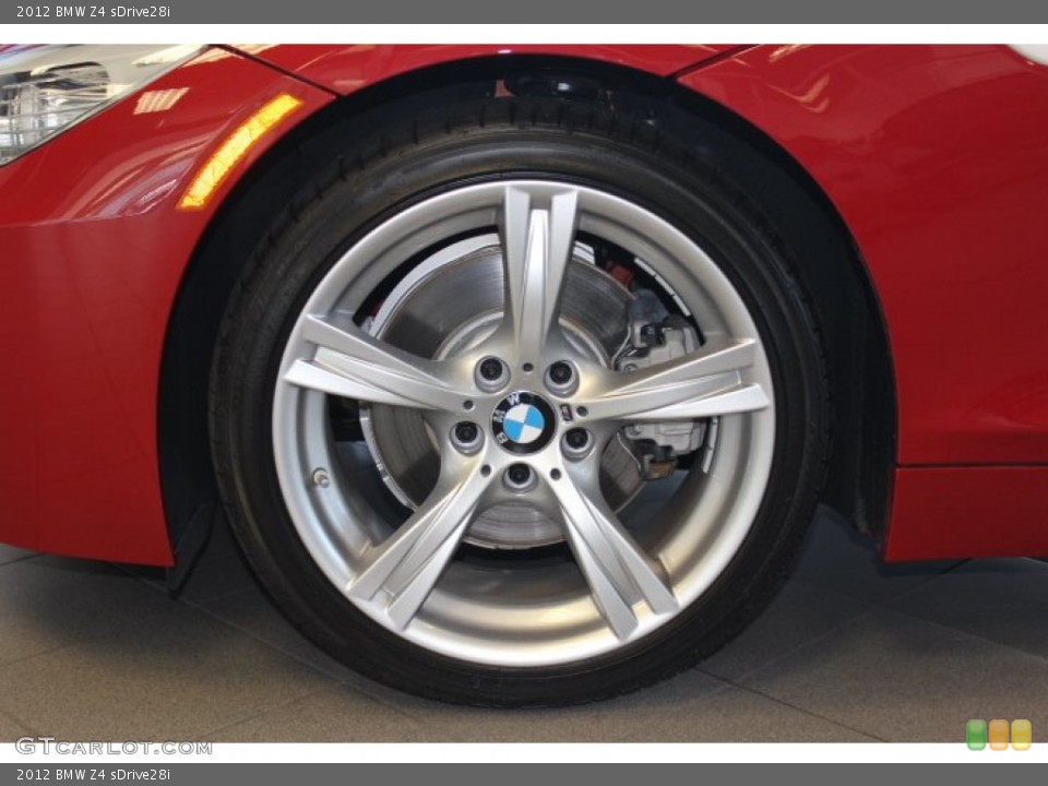 2012 BMW Z4 sDrive28i Wheel and Tire Photo #69678252