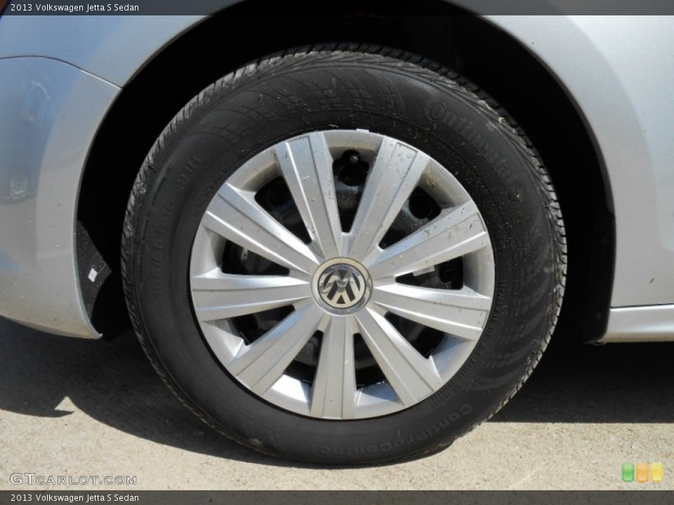 2013 Volkswagen Jetta S Sedan Wheel and Tire Photo #69680400
