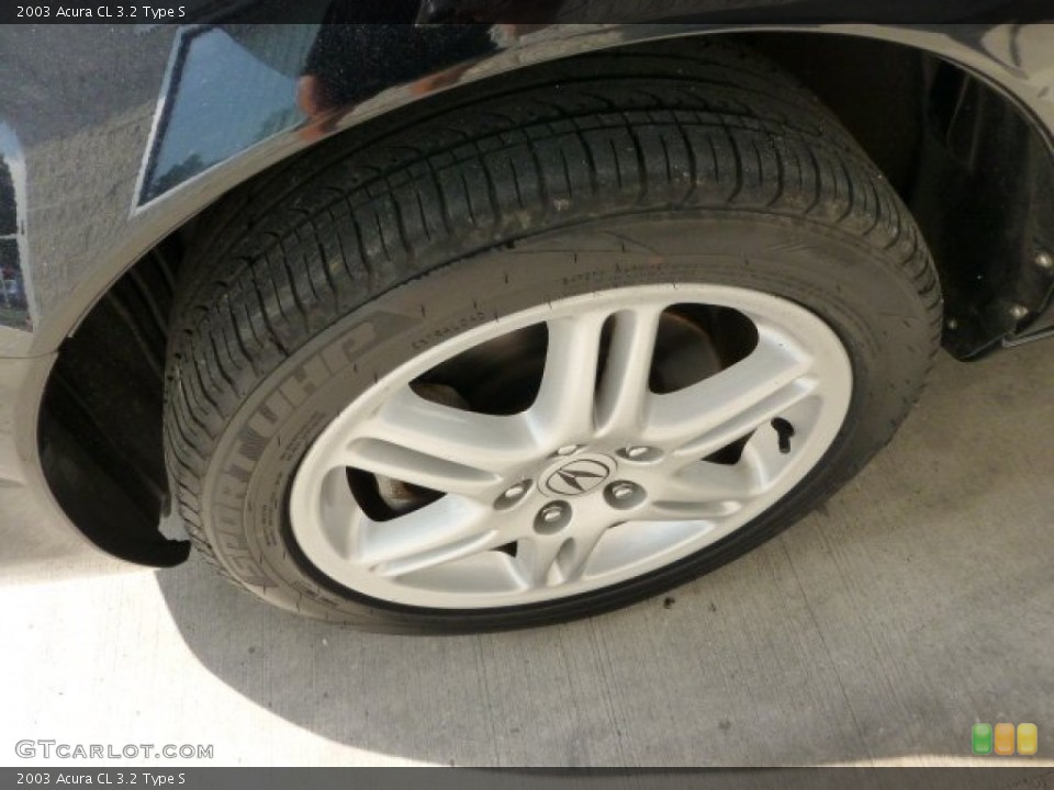 2003 Acura CL 3.2 Type S Wheel and Tire Photo #69681480