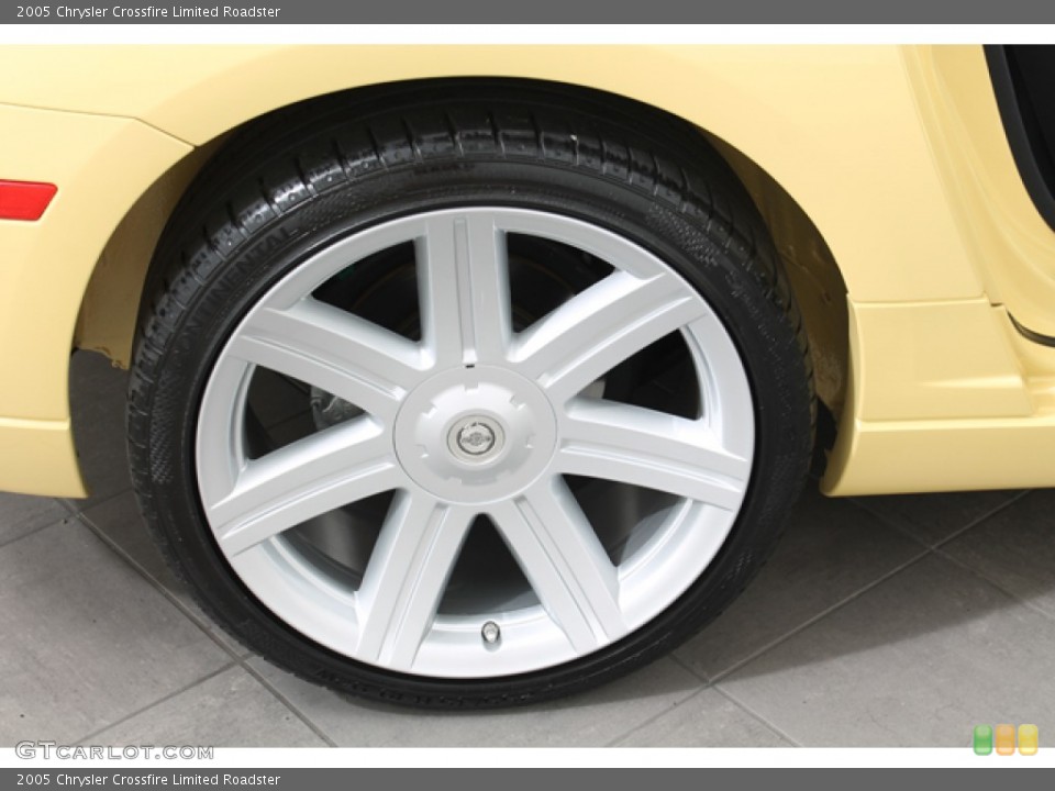 2005 Chrysler Crossfire Limited Roadster Wheel and Tire Photo #69682848