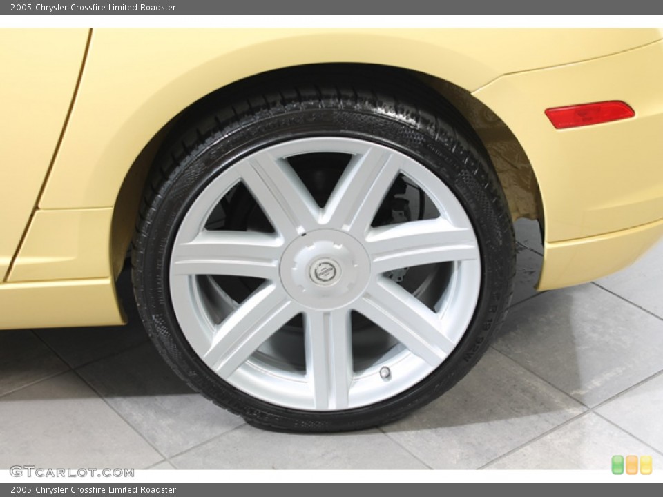 2005 Chrysler Crossfire Limited Roadster Wheel and Tire Photo #69682866