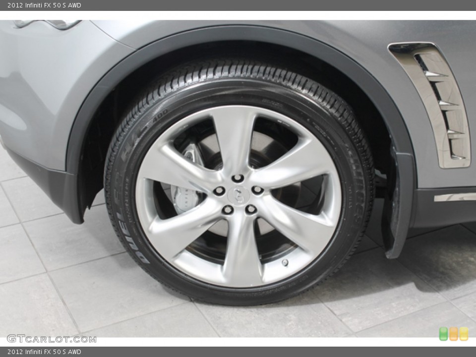 2012 Infiniti FX 50 S AWD Wheel and Tire Photo #69684063