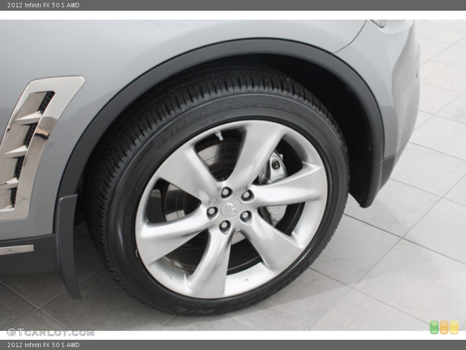 2012 Infiniti FX 50 S AWD Wheel and Tire Photo #69684072