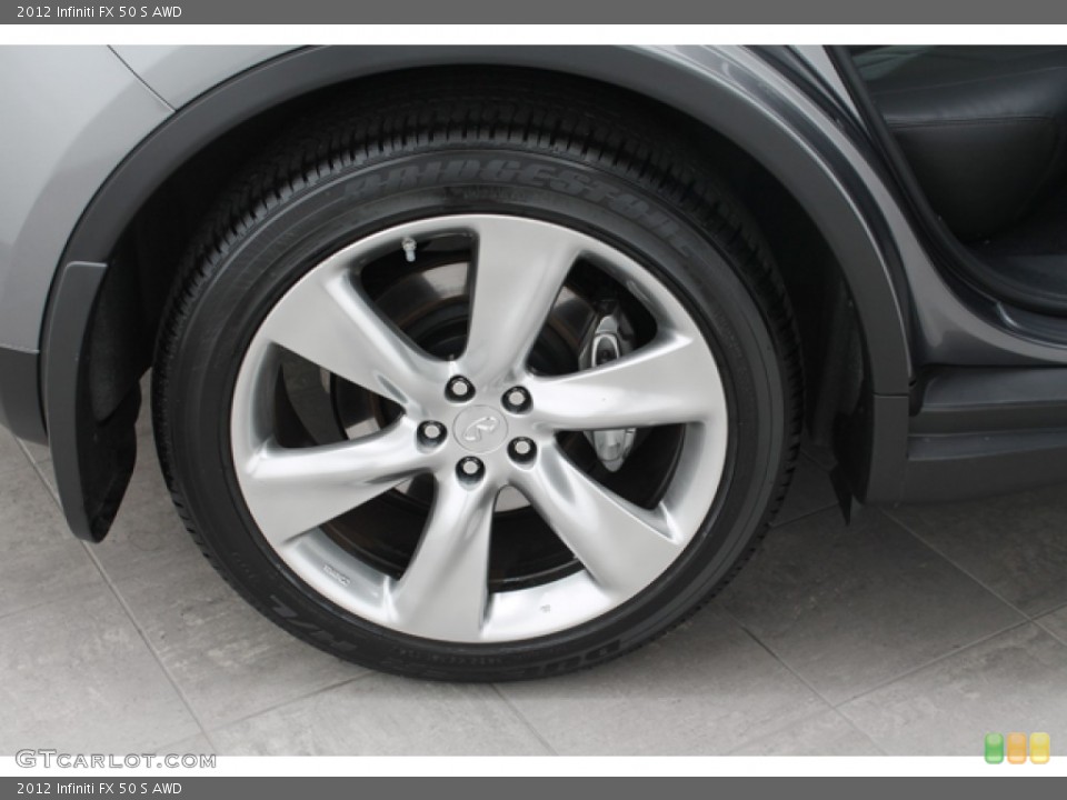 2012 Infiniti FX 50 S AWD Wheel and Tire Photo #69684078