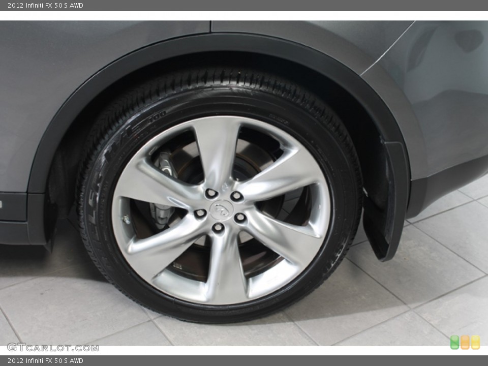 2012 Infiniti FX 50 S AWD Wheel and Tire Photo #69684087