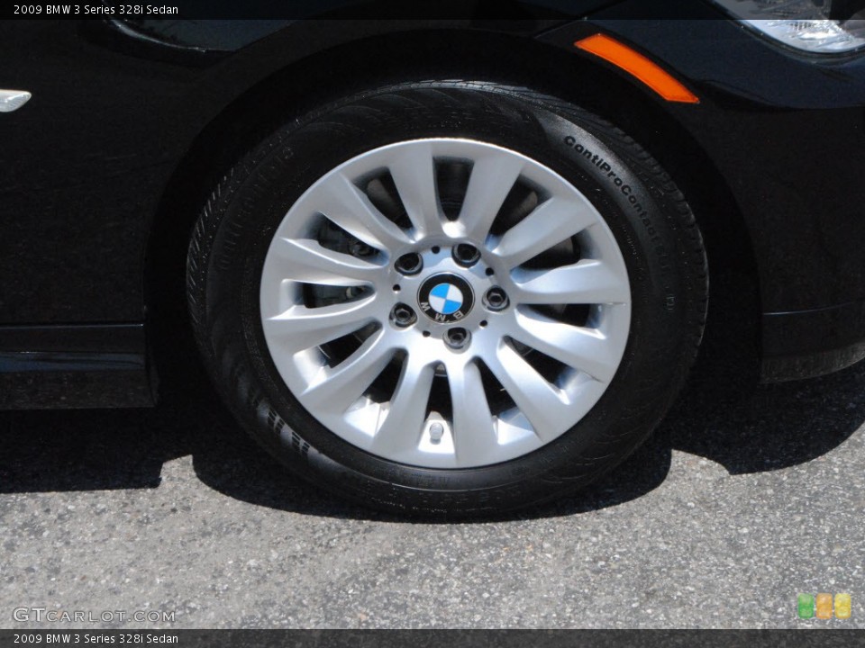 2009 BMW 3 Series 328i Sedan Wheel and Tire Photo #69695503