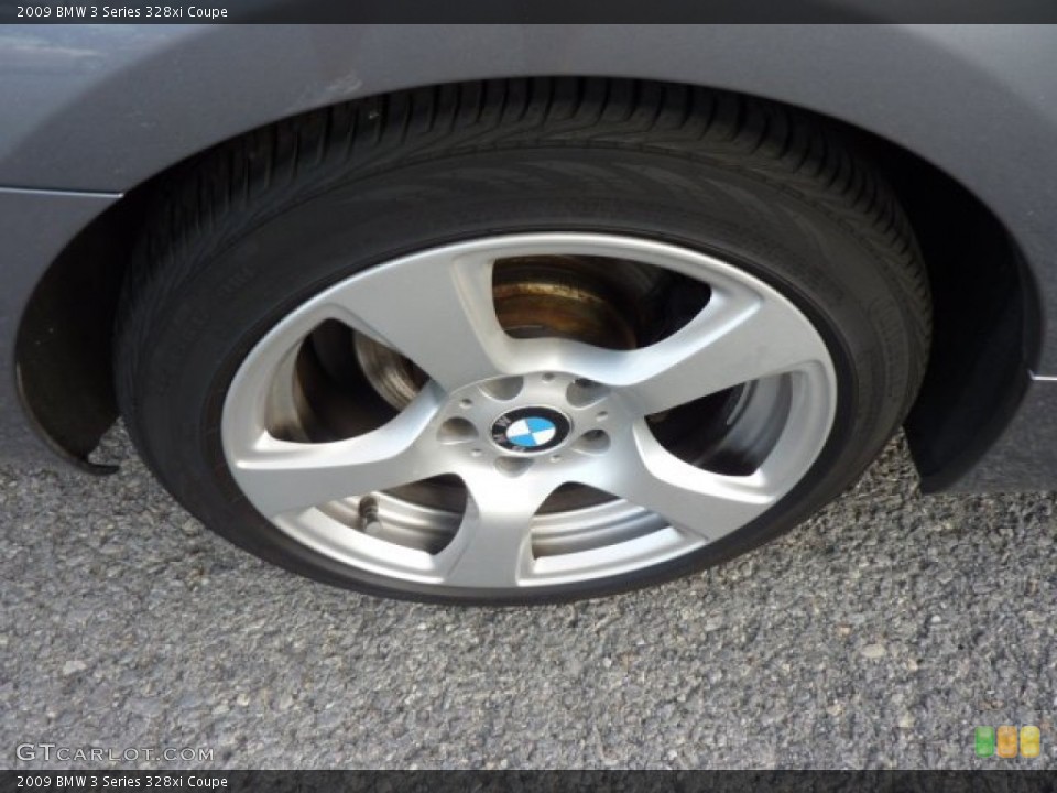 2009 BMW 3 Series 328xi Coupe Wheel and Tire Photo #69696765