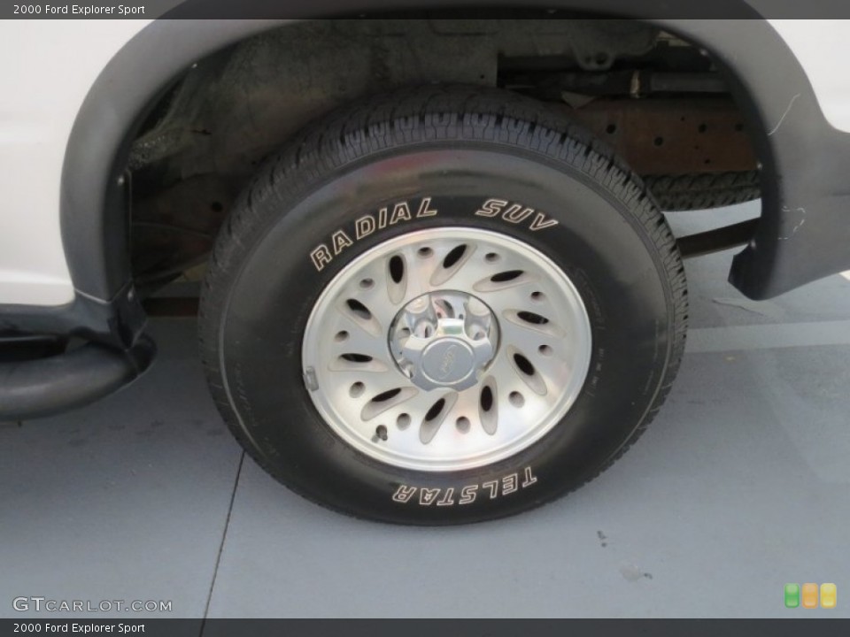 2000 Ford Explorer Sport Wheel and Tire Photo #69696864
