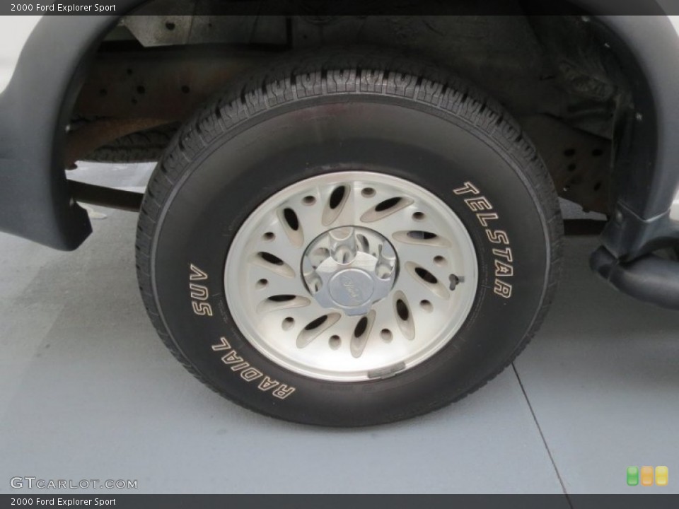 2000 Ford Explorer Sport Wheel and Tire Photo #69696873