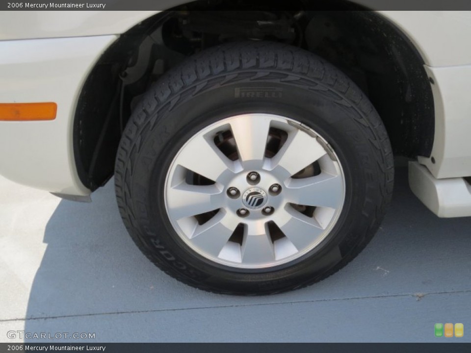 2006 Mercury Mountaineer Luxury Wheel and Tire Photo #69698748