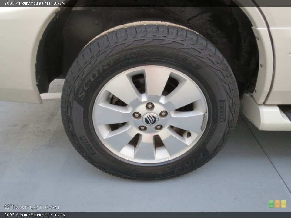 2006 Mercury Mountaineer Luxury Wheel and Tire Photo #69698766