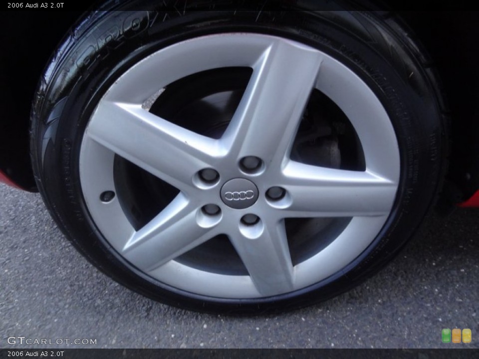 2006 Audi A3 2.0T Wheel and Tire Photo #69714666