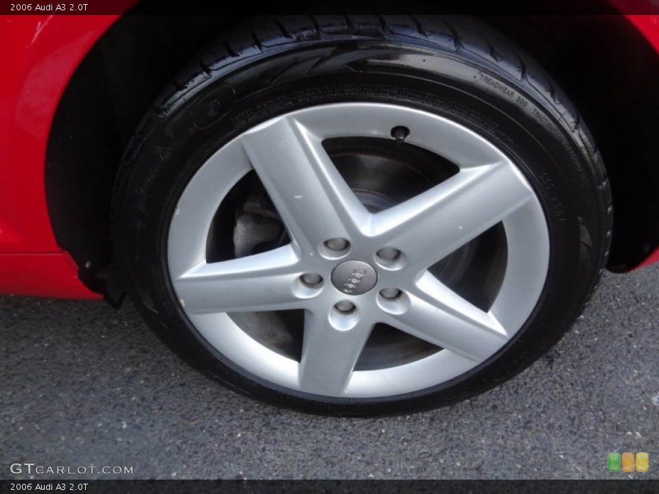 2006 Audi A3 2.0T Wheel and Tire Photo #69714690