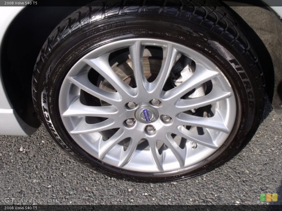 2008 Volvo S40 T5 Wheel and Tire Photo #69714852