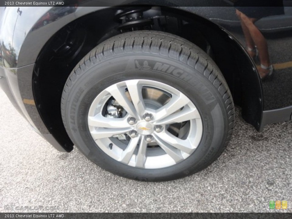 2013 Chevrolet Equinox LTZ AWD Wheel and Tire Photo #69721659