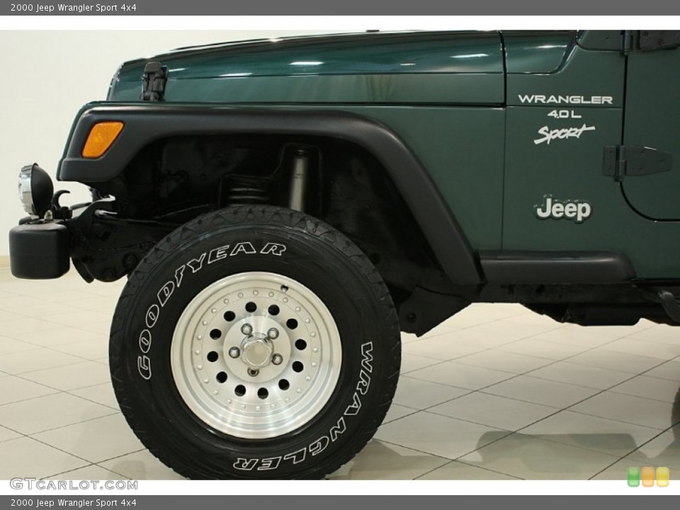 2000 Jeep Wrangler Custom Wheel and Tire Photo #69722415