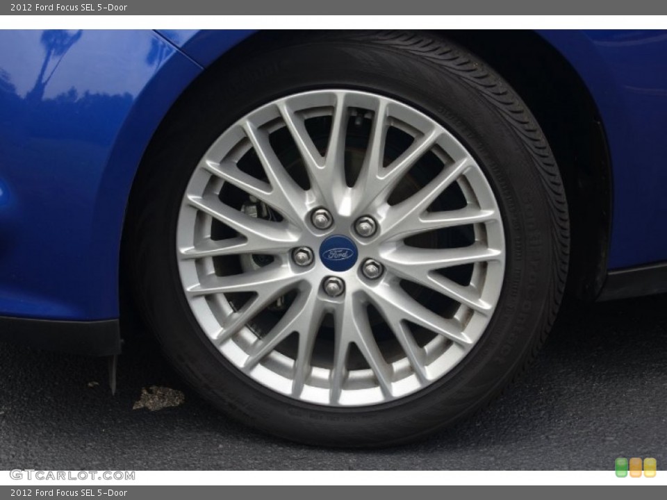 2012 Ford Focus SEL 5-Door Wheel and Tire Photo #69724038